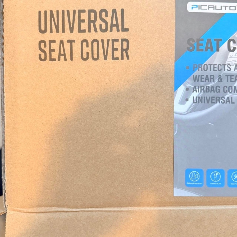 Brand New Pair of Black Car Seat Headrest Covers - Universal - Picture 5 of 5